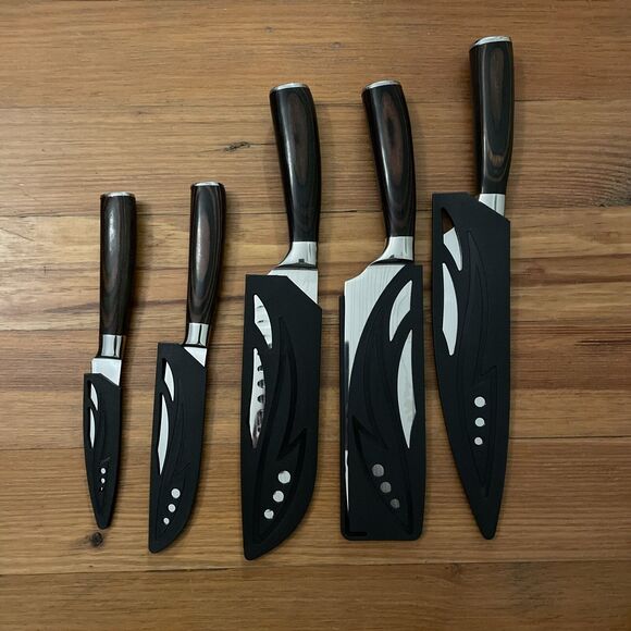 Kogami Steel Premium Knife Set 5 Pieces Japanese Inspired Design NEW - Picture 4 of 9